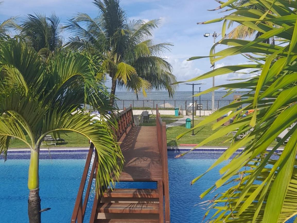 Flat fantástico na Beira Mar em Tamandaré Exterior foto