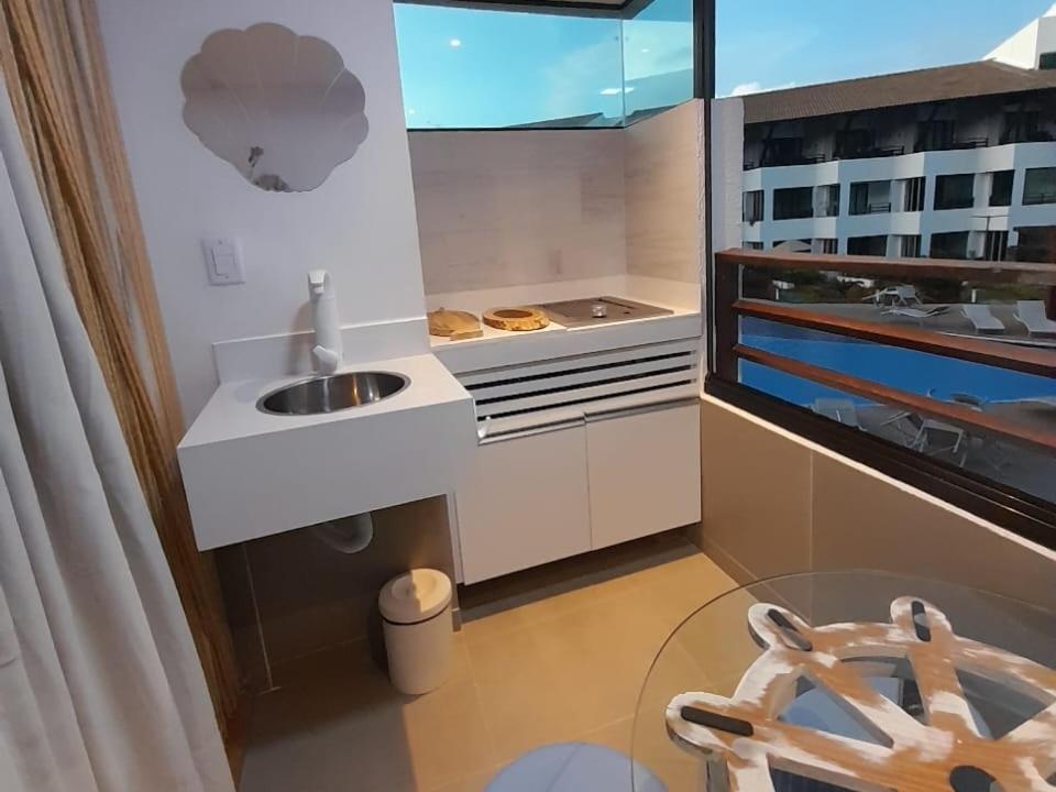 Flat fantástico na Beira Mar em Tamandaré Exterior foto